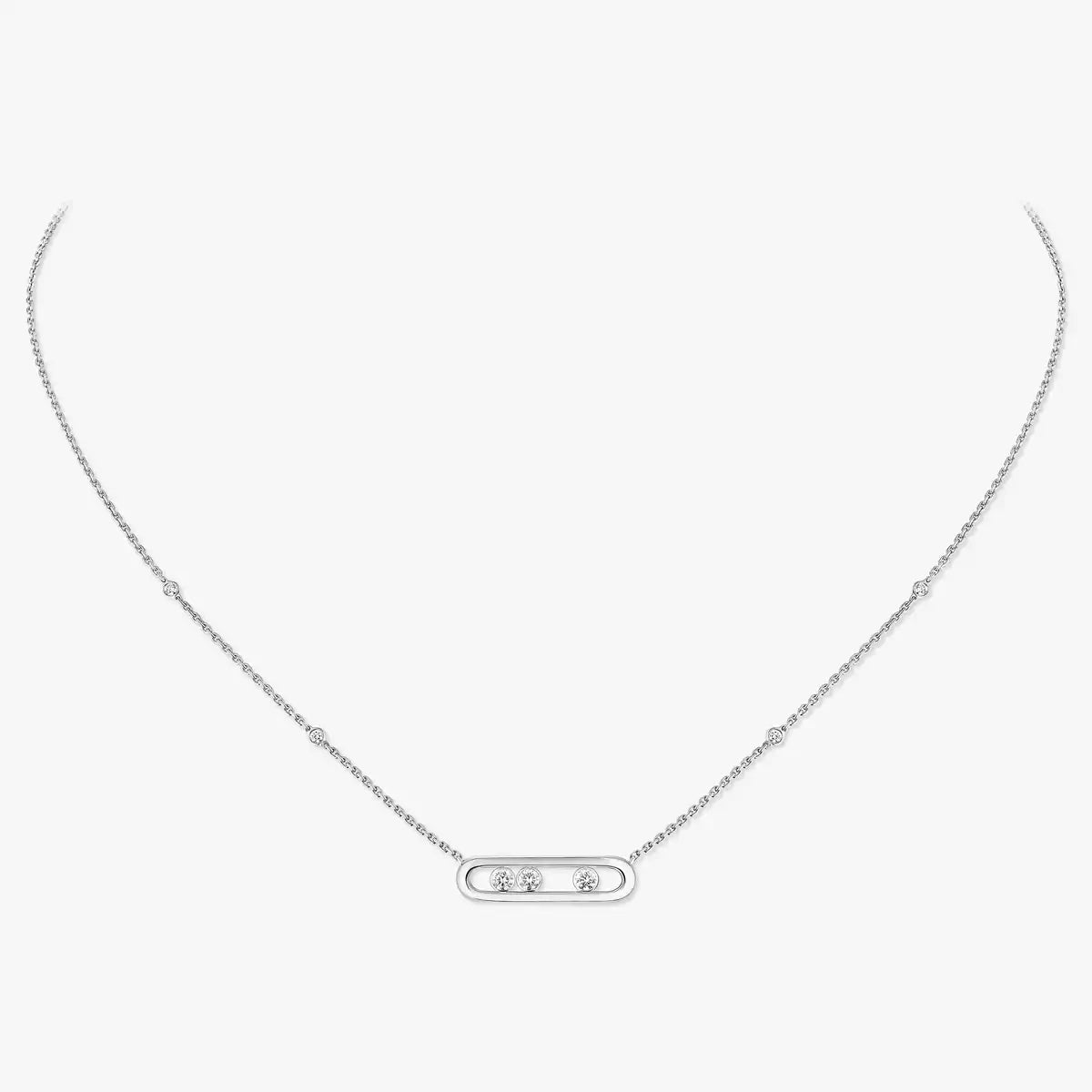 [Elite] Baby Move Gold Diamond Necklace