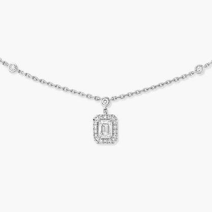 [Elite]My Twin Diamond Necklace in Silver