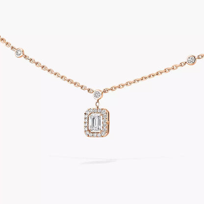 [Elite]My Twin Diamond Necklace in Silver