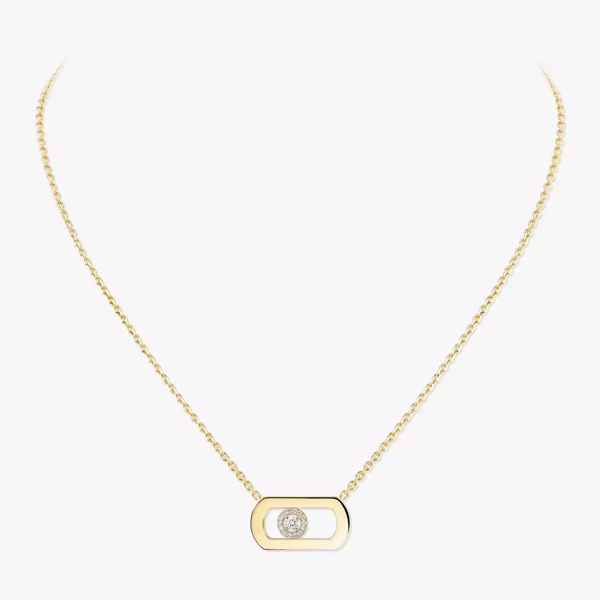 [Elite]So Move Diamond Necklace in Gold