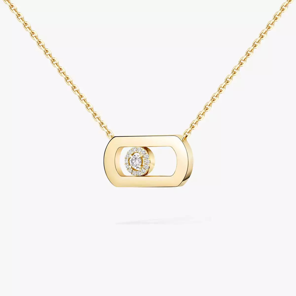 [Elite]So Move Diamond Necklace in Gold