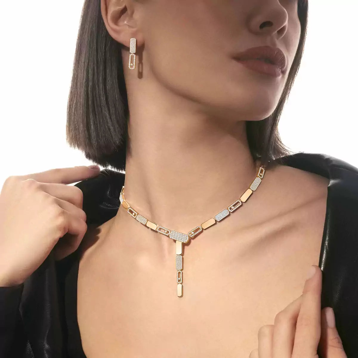 [Elite]Imperial Move SM Diamond Earrings