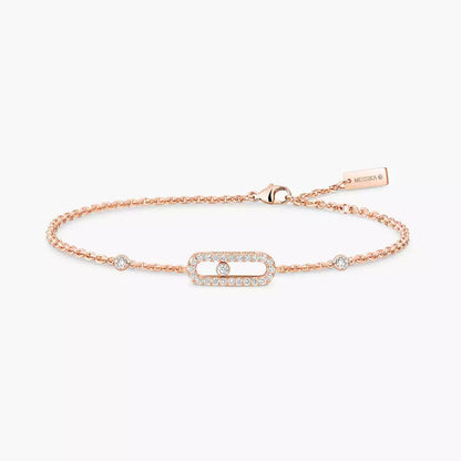 [Elite]Move Uno Diamond Bracelet
