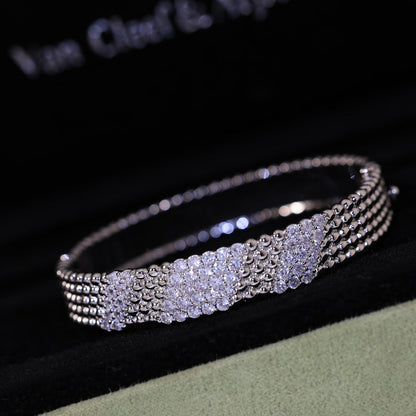 [Elite]  FIVE-ROW DIAMOND BRACELET