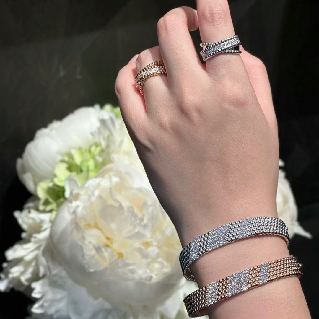 [Elite]  FIVE-ROW DIAMOND BRACELET