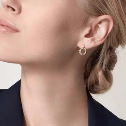 [Elite]TRINITY ON DIAMOND  EARRINGS