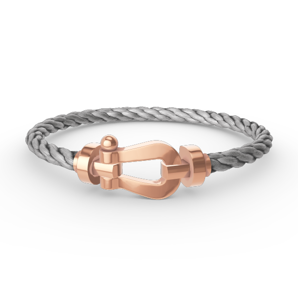 [Elite]FORCE LARGE HORSESHOE NO DIAMOND BRACELET ROSE GOLD