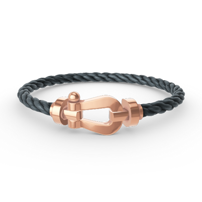 [Elite]FORCE LARGE HORSESHOE NO DIAMOND BRACELET ROSE GOLD