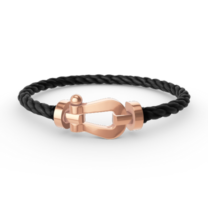[Elite]FORCE LARGE HORSESHOE NO DIAMOND BRACELET ROSE GOLD