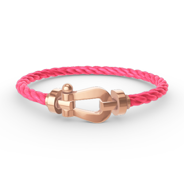 [Elite]FORCE LARGE HORSESHOE NO DIAMOND BRACELET ROSE GOLD