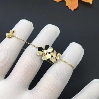 [Elite]FRIVOLE GOLD 5 FLOWERS BRACELET