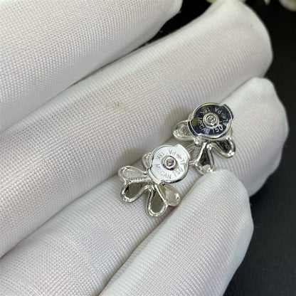 [Elite]FRIVOLE MINI SILVER FLOWER EARRINGS