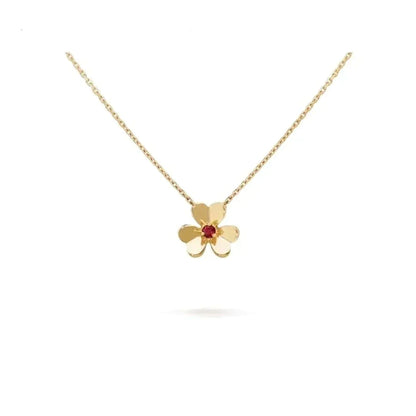 [Elite]FRIVOLE GOLD FLOWER NECKLACE