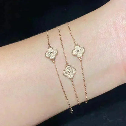 [Elite]CLOVER SINGLE FLOWER BRACELET