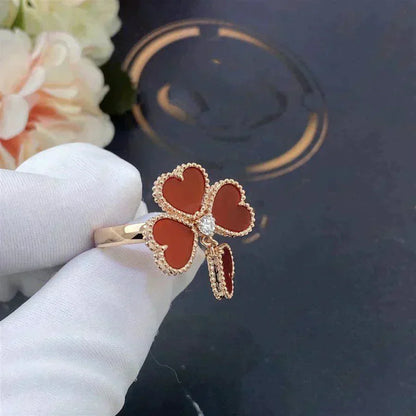 [Elite]SWEET CLOVER CARNELIAN RING