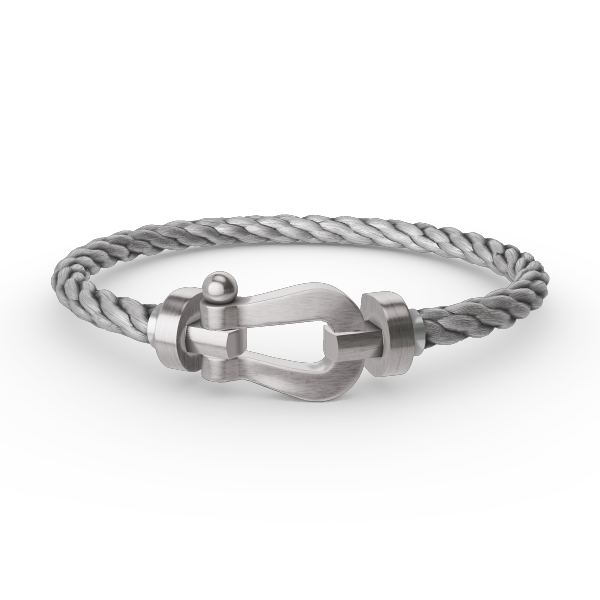 [Elite]FORCE LARGE HORSESHOE NO DIAMOND BRACELET SILVER