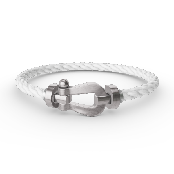 [Elite]FORCE LARGE HORSESHOE NO DIAMOND BRACELET SILVER
