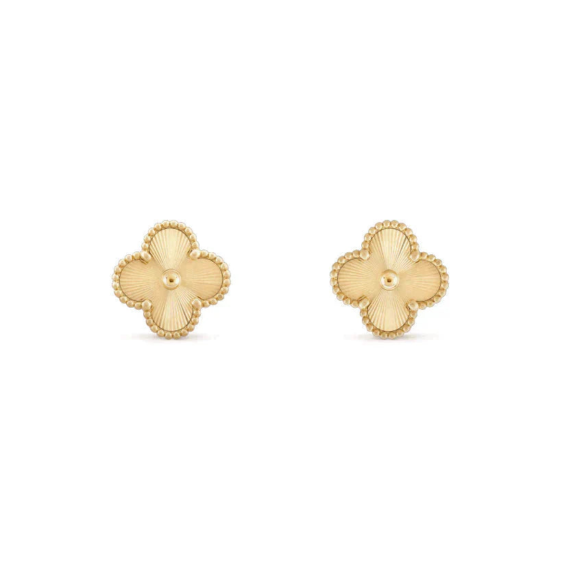 [Elite]CLOVER MEDIUM 1 MOTIFS LASER EARRINGS