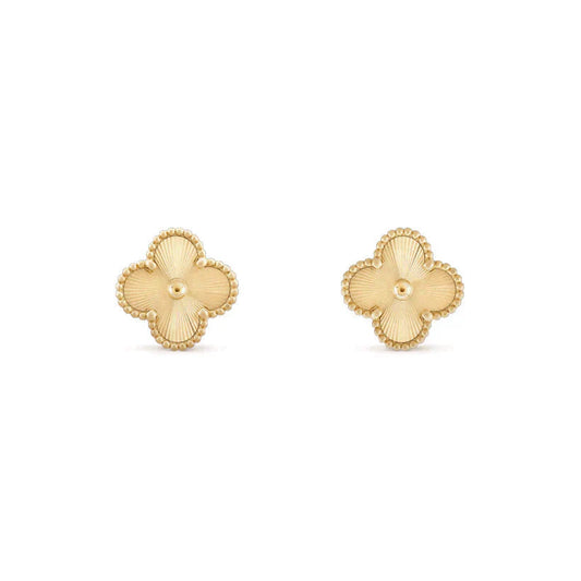 [Elite]CLOVER MEDIUM 1 MOTIFS LASER EARRINGS