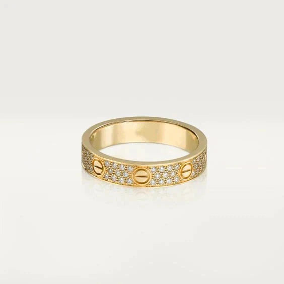[Elite]LOVE RING 3.6MM DIAMOND PAVED